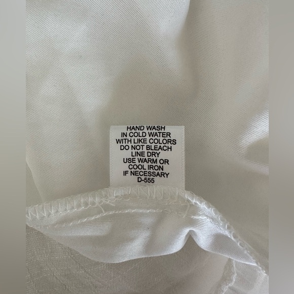 Speed Limit Flowy Boho Fairycore Cottagecore White Tie-Back Maxi Dress, Large - Picture 7 of 11